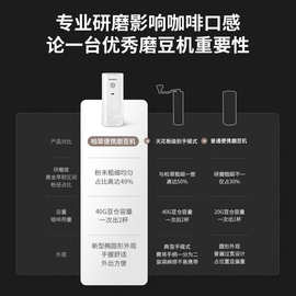 7MEM批发PE3770便携式家用电动磨豆机咖啡豆研磨机手冲意式小