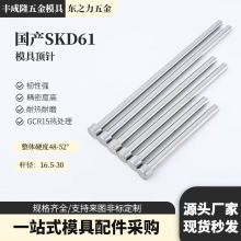 国产SKD61全硬模具顶针16.5-30推杆冲头圆针出口顶针顶杆冲针推针