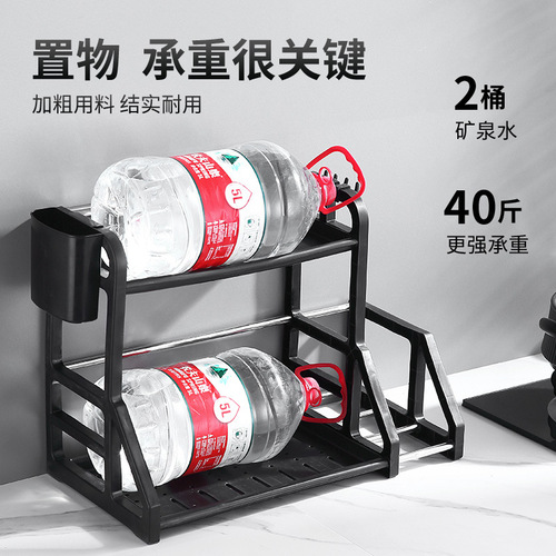 Kitchen storage rack, punch-free seasoning rack, storage rack, knife holder, artifact, chopsticks, knives, plastic supplies for home use