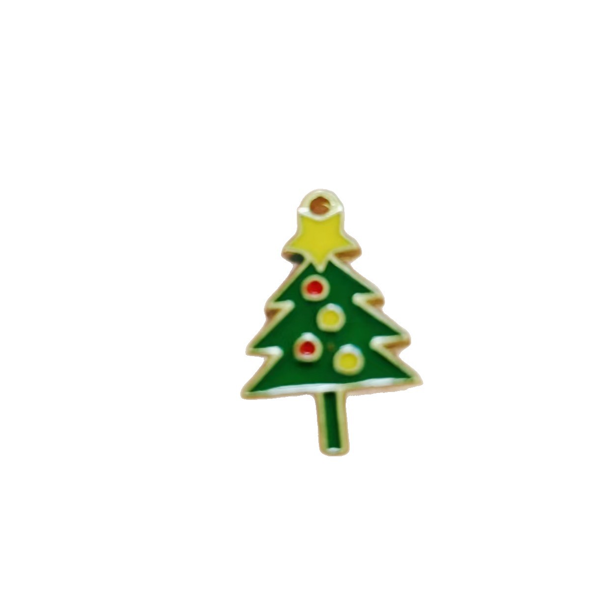 Navidad colgante de aleación goteo de aceite colgante DIY accesorios joyería pendientes collares accesorios de pulseras accesorios de sombrero de Navidad image 5