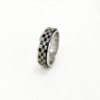 Fashionable ring engraved stainless steel, accessory, simple and elegant design