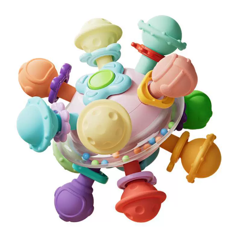 Grabber, children's teether, toy, 0-6 month, 4 month