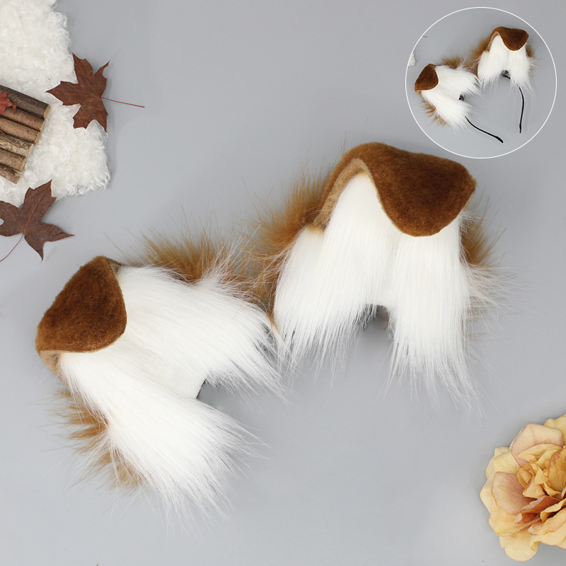 充電可能なぬいぐるみの髪飾りが広がっています。