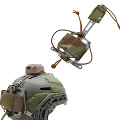 戦术ヘルメットパックバッテリーボックスPVS-31ナイトビジョンバッテリーパック固定システム弾力调整ヘルメット适合部品