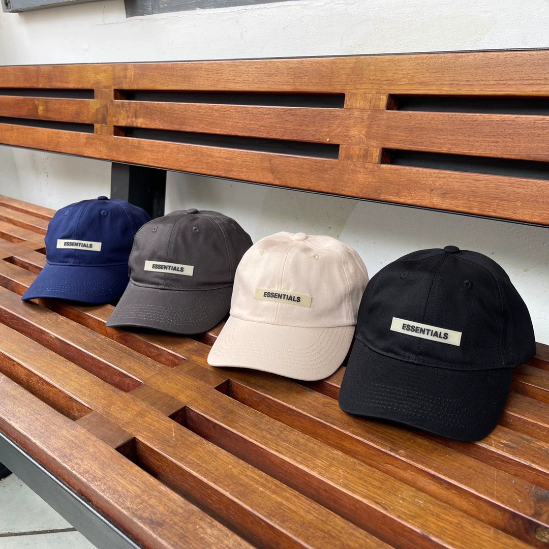 Оптовая трансграничная Марка Tide FOG двойная линия ESSENTIALS звезда с кепкой мужские и женские бейсболки для любителей