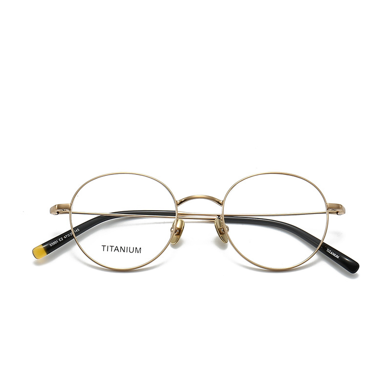 STUDIOMUKU gafas de madera fresca atmósfera exquisita marcos de gafas de marco redondo diseño único marco de gafas de galería