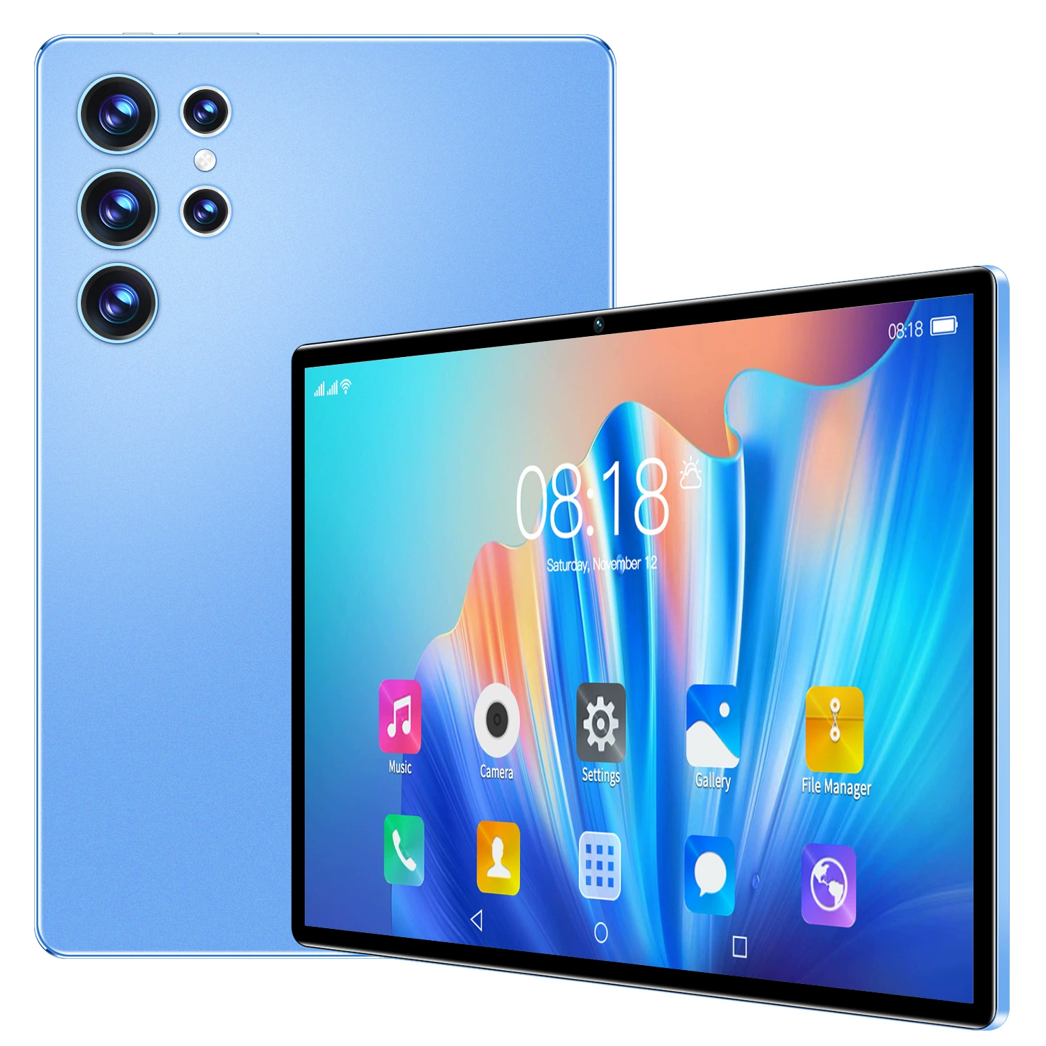 Планшет S23 Android, 10″ IPS 1280×800, 4 ГБ ОЗУ, 32 ГБ ПЗУ, 4G dual‑SIM