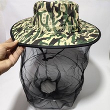蜜蜂帽网帽防晒帽遮阳帽防蚊虫抓蜜蜂用采茶帽甘蔗帽斗笠厂家直销
