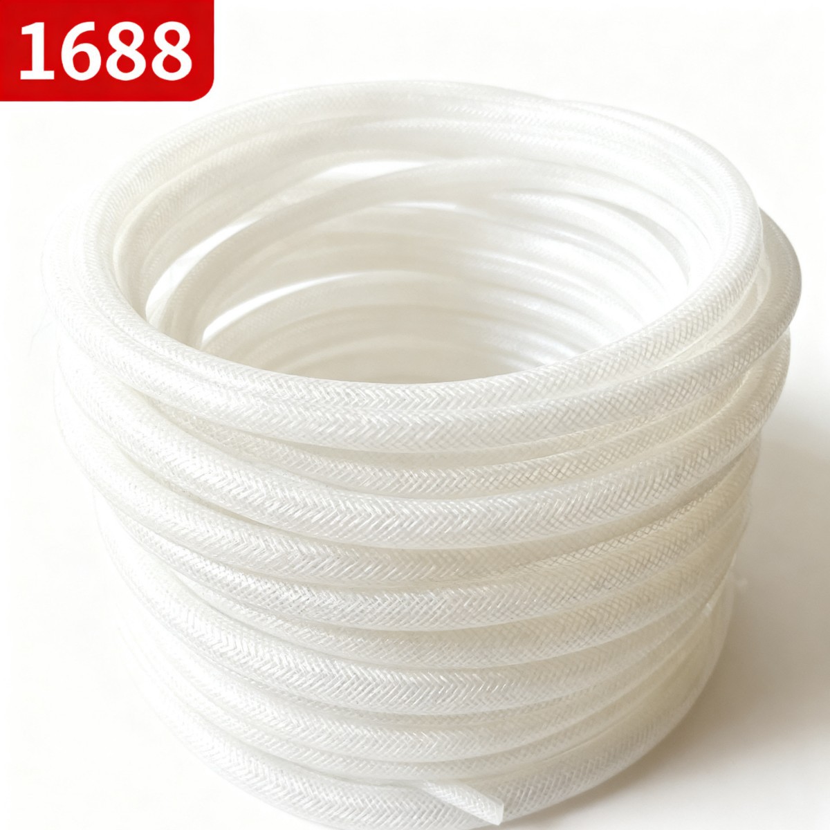 耐高温200度耐高压40公斤食品级医疗级高压硅胶网纹管软管编织管