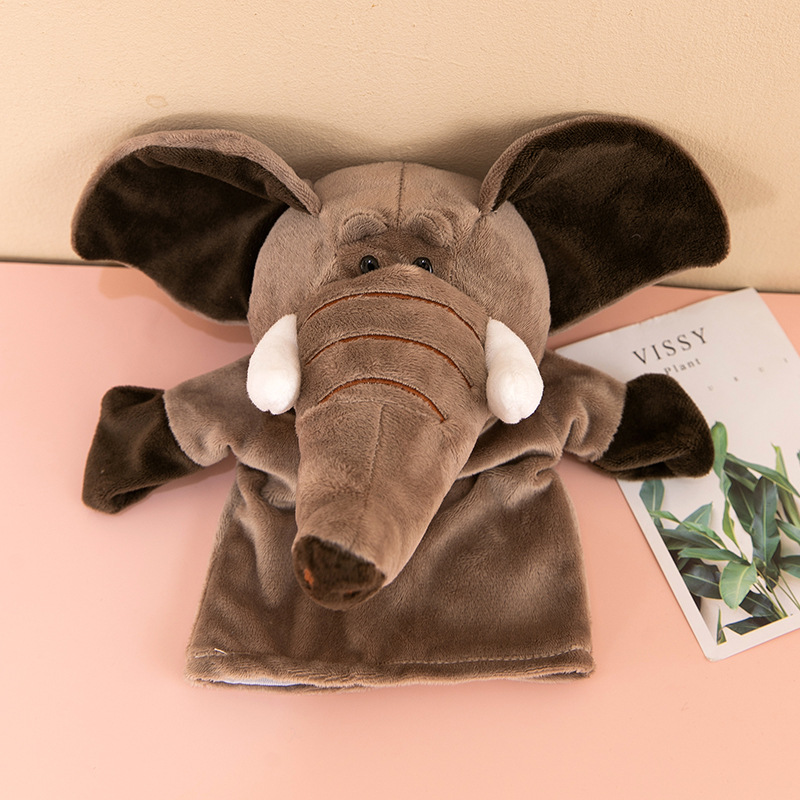Marionetas de mano para animales de peluche con boca móvil – para jardín de infantes, venta en Amazon transfronterizo. image 20