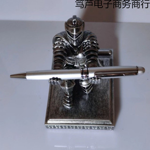 New Knight Pen Holder Creative Ornaments Pen Holder (Without Pen) Desktop Personality Study Boys Office Business