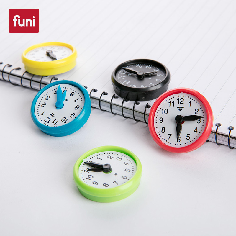Funi CT-993 Hand-Crank Timing Clock-Shaped 35mm Magnet Magnet Particle Magnet Clasp