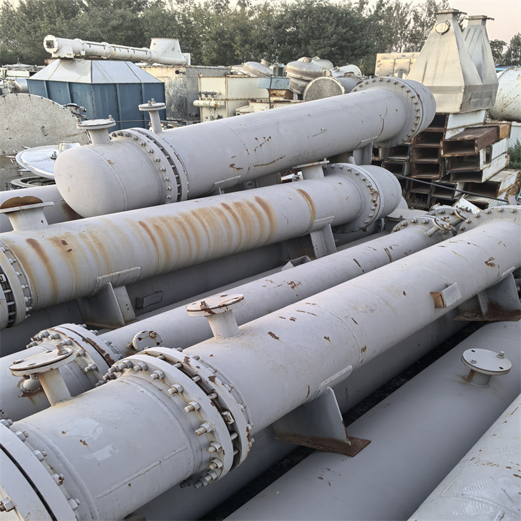 不锈钢换热器 化工厂冷却换热设备 运作平稳 二手列管冷凝器