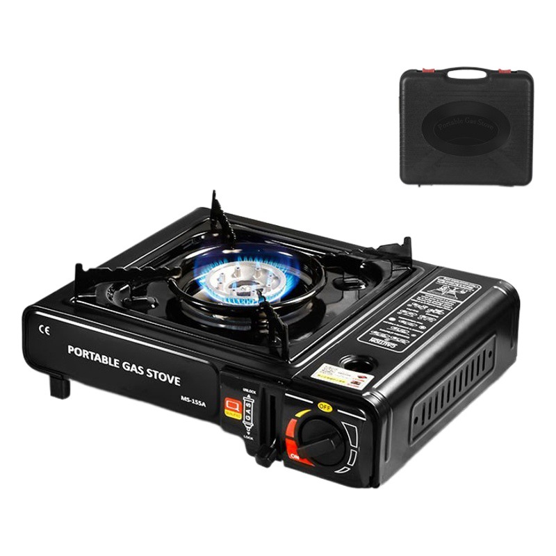 Cassette Stove Outdoor Camping Stove Hot Pot Portable Gas Stove Windproof Camping Stove