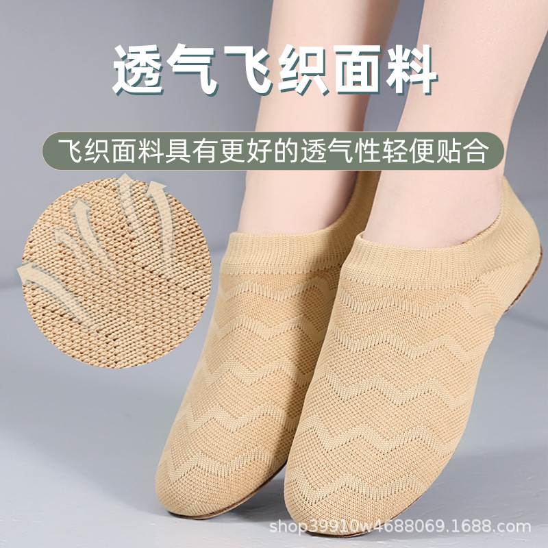 Zapatos de porristas zapatos de baile femeninos suelas blandas zapatos de entrenamiento para adultos cordones de maestros transpirables con danza nacional zapatos de baile del vientre