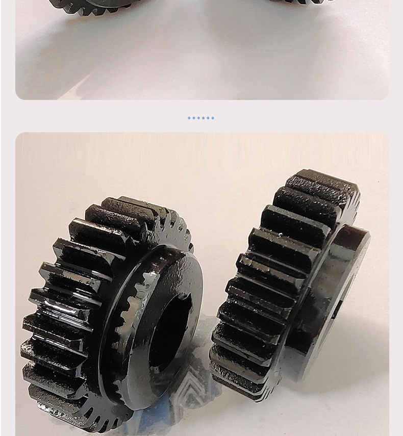 Step Gear Mechanical Accessories Gearbox Iron Gear Flat Gear Straight Gear Hard Gear Table Gear Transmission Accessories