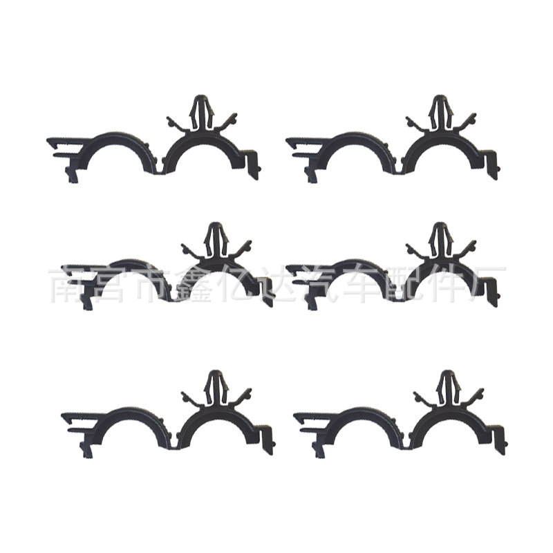 Arnés de cableado del coche clip fijo fuelle hebilla línea de coche línea de hebilla fija hebilla de nylon L77