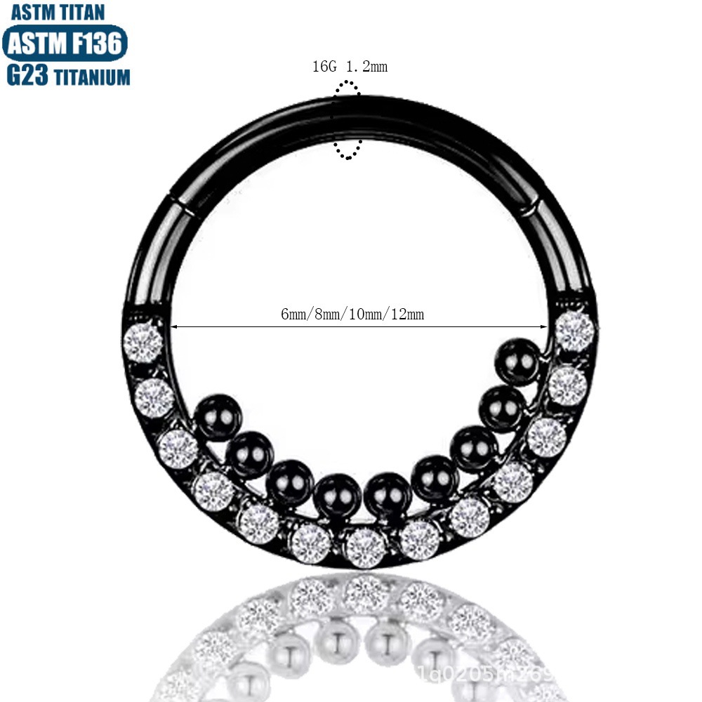 Labret stud lip piercing jewelry styling detail