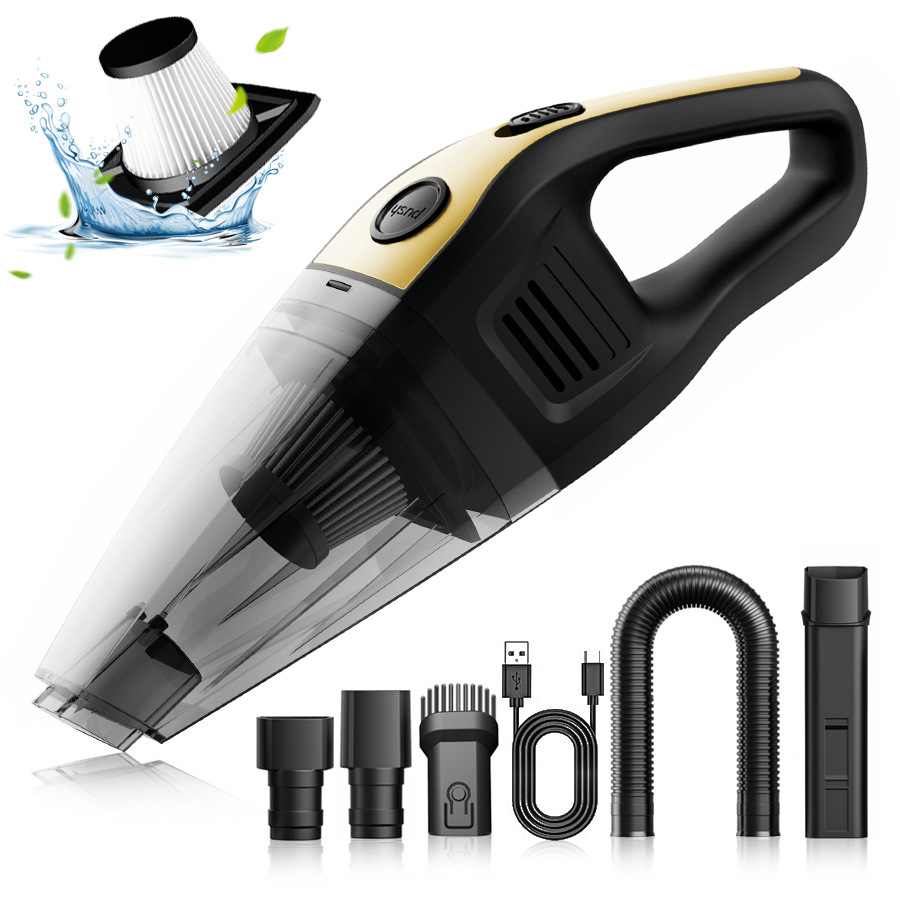 [Customized] Cross-Border Car Vacuum Cleaner, Wireless High-Power Handheld Vacuum Cleaner, Portable Household Small Vacuum Cleaner