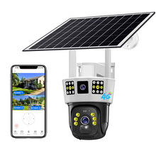 Solar 4G Dual Lens Ptz ̫ܔz^ ˮWiFiẖOC