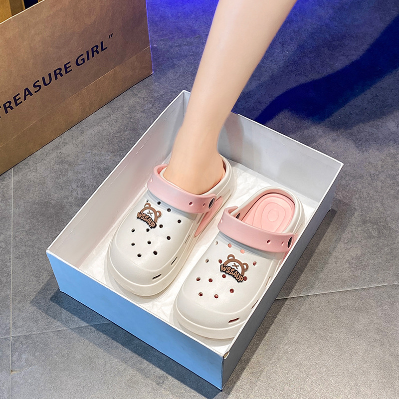 Zapatillas de mierda para hombres de verano, sandalias deportivas de playa de playa para jóvenes conductores al aire libre de dos usos.