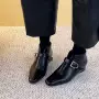 内增高好看时尚牛皮时装靴