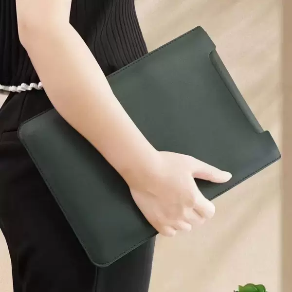 Laptop bag for macbook inner bag light solid color wear-resistant shockproof ipad protective case