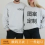 印字圆领外贸套头连帽衫