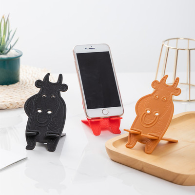 新款塑料手机支架 桌面手机支架 懒人便携手机座 创意网店小赠品|ms