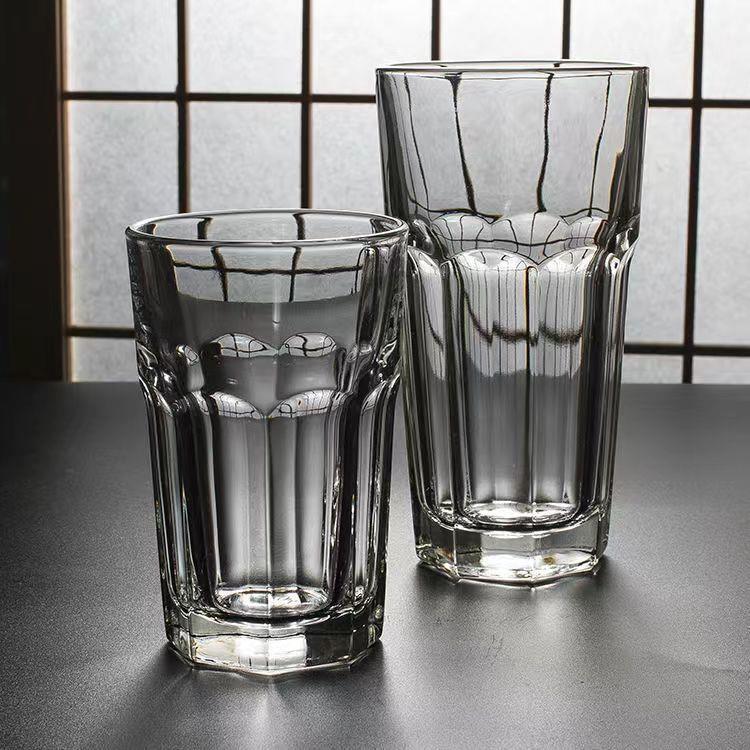 Libby Classic Taza de vidrio Taza de té multifuncional Taza de whisky Bebida casera Taza de desayuno con leche