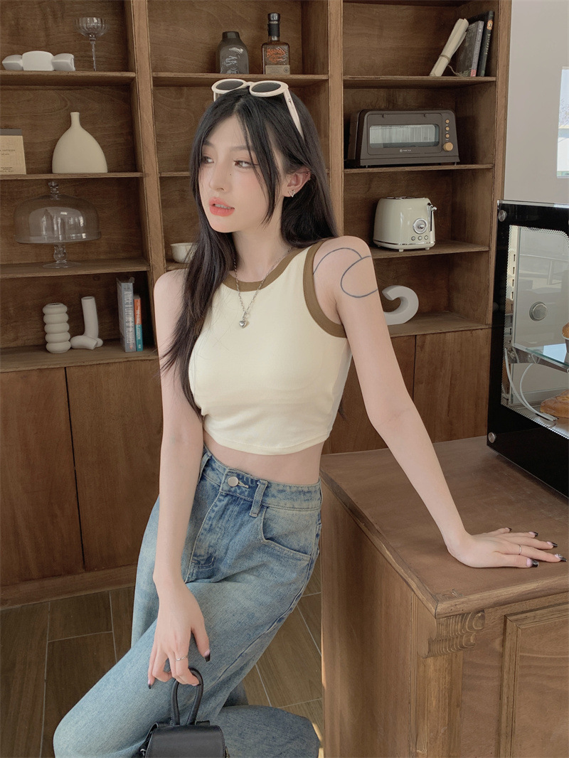 Cute base short sexy tank top sleevless