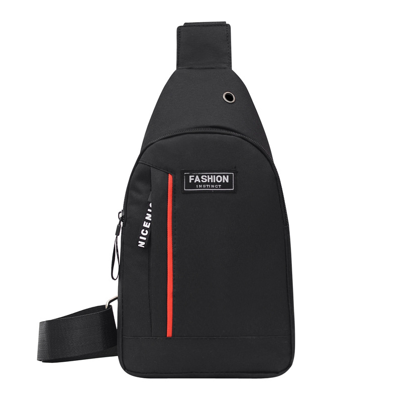 Men's Oxford Cloth Chest Bag 2025 New Multifunctional Sports Outdoor Casual Shoulder Backpack Messenger Bag Wholesale