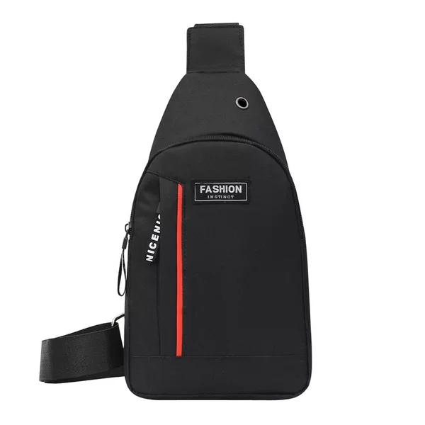 Men's Oxford Cloth Chest Bag 2025 New Multifunctional Sports Outdoor Casual Shoulder Backpack Messenger Bag Wholesale