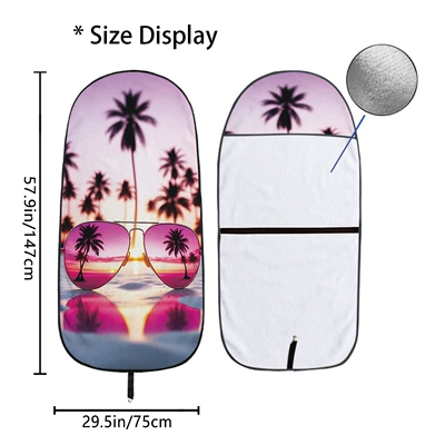 seat towel cover front seat: Universal seat cover - sfht226-75x150