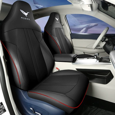leather car seat cushion four seasons | Modelə uyğun (Original) oturacaq örtükləri - black-red-line-standard-edition-remarks-model-year-rear-half-pack