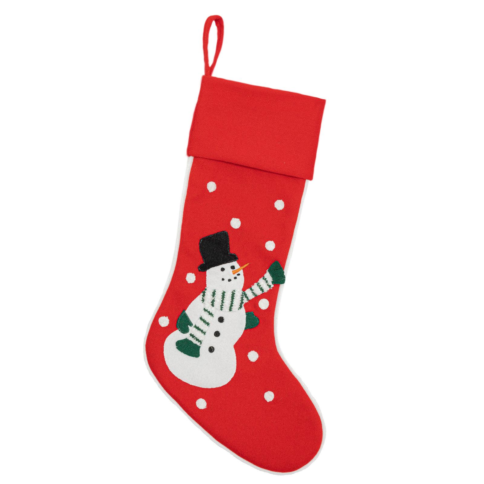 Navidad transfronteriza calcetines de Navidad blancas lindas calcetines de decoración de Navidad de dibujos animados grandes bolsas de regalo de pingüino bolsas de dulces