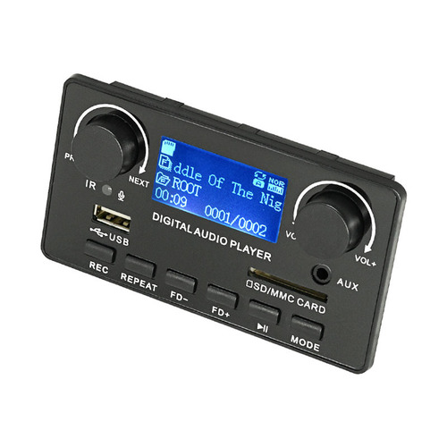 JQ LCD screen mp3 decoder board Bluetooth module car audio decoder Bluetooth power amplifier board Bluetooth motherboard