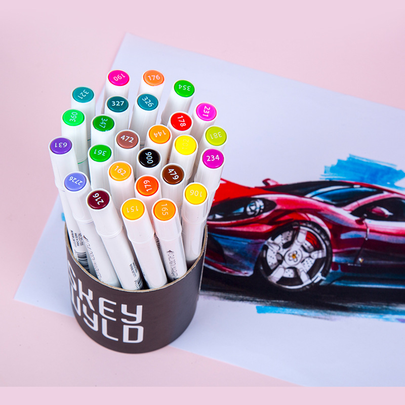 Procesamiento especial Aprendizaje Pintura Gran Smash Fight Herramientas de pintura Estudiantes Aprendizaje Suministros de arte Bolígrafos de acuarela Marcadores