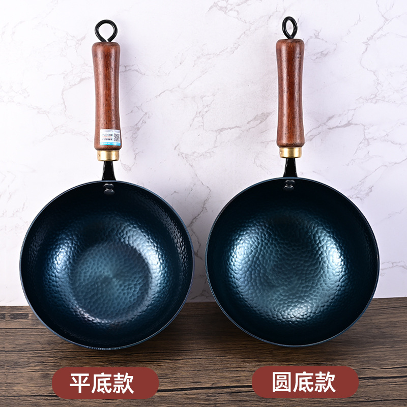 Zhangqiu olla de hierro pequeña olla de alimentación para bebés olla de hierro antigua olla de hierro pequeña olla de hierro cocido olla de leche