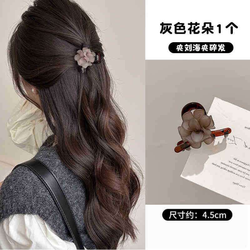 公主头小抓夹女2025新款后脑勺半扎发夹边夹侧边前额刘海夹子头饰|undefined
