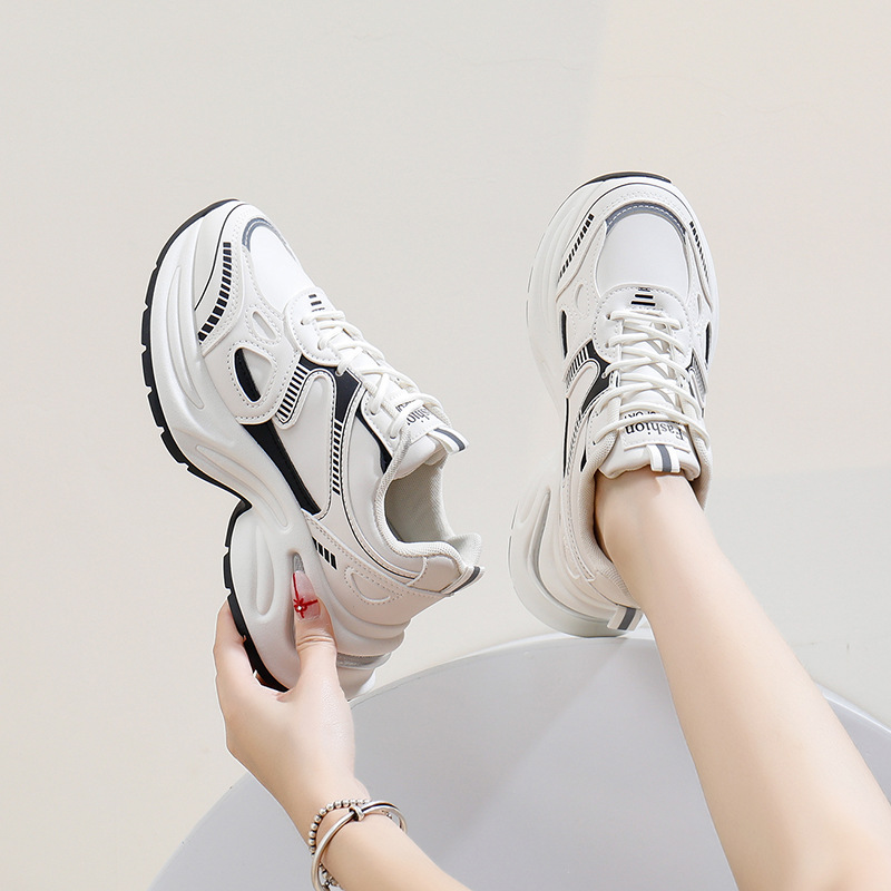 Ins version coréenne mesh papa pour femmes 2024 automne nouvelle étudiante respirante sport chaussures décontractées à la mode HB312_voghion.com