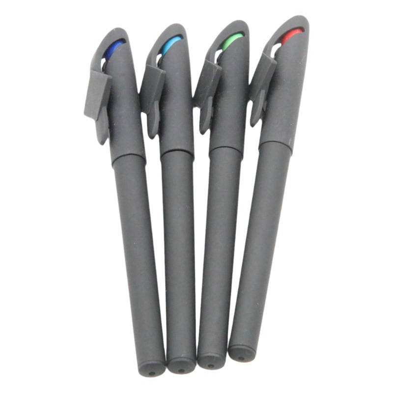 Negro Shell bolígrafo láser logo fábrica al por mayor de alta apariencia de la Escuela de oficina suministros de plástico Shell