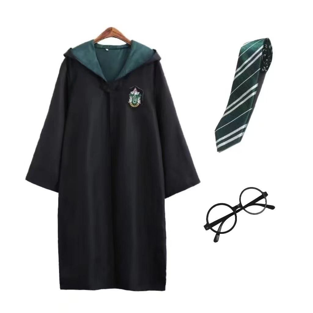Túnica con Capucha Mágica para Cosplay de Poliéster para Halloween y Espectáculos