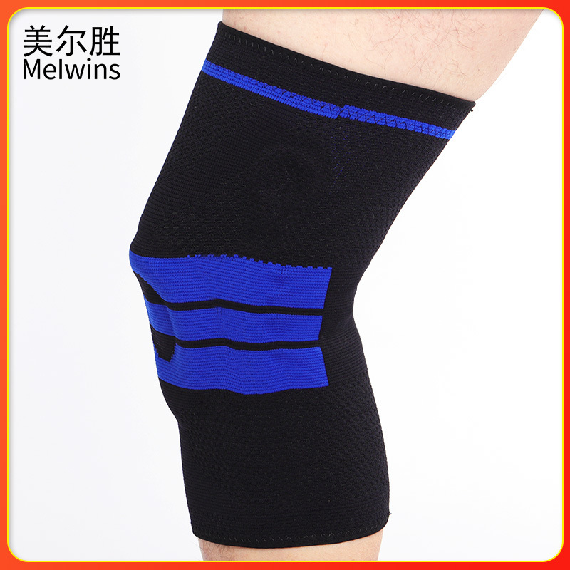Deportes rótula baloncesto silicona soporte de primavera rótula al aire libre montar montañismo menisco presión rótula los hombres al por mayor