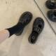 British Style Small Leather Shoes Japanese Style Women's JK Niche Student Loafers New Style Black All-match Work Shoes Flat Single-layer Shoes