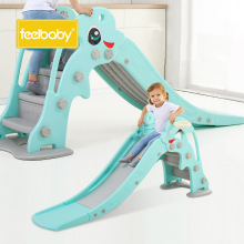 Feelbaby厂家直供儿童滑滑梯室内家用滑梯宝宝游乐场多功能滑梯