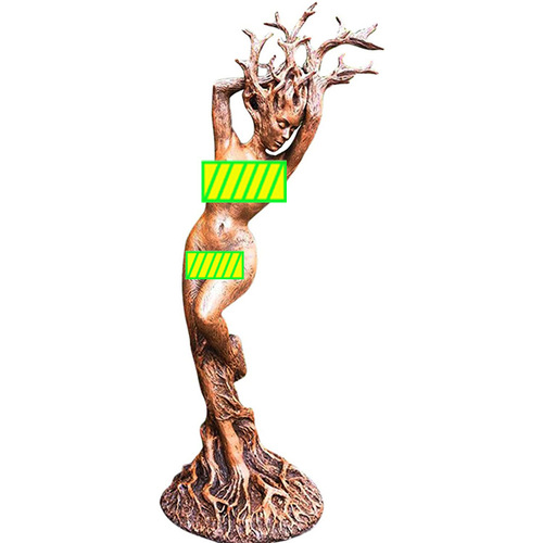 Forest Goddess Statue Resin Ornaments Garden Crafts Ornaments Home Creative Statue Tree God Ornaments Wholesale