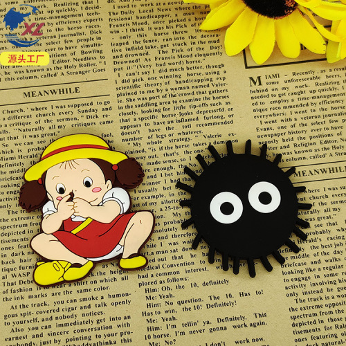 Cartoon anime refrigerator magnets 3d three-dimensional magnets glue personalized creative diy cute decorations wholesale