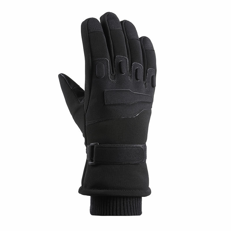 Guantes tácticos de invierno al aire libre de entrenamiento de montaña de campo de montaña de invierno guantes antideslizantes para hombres
