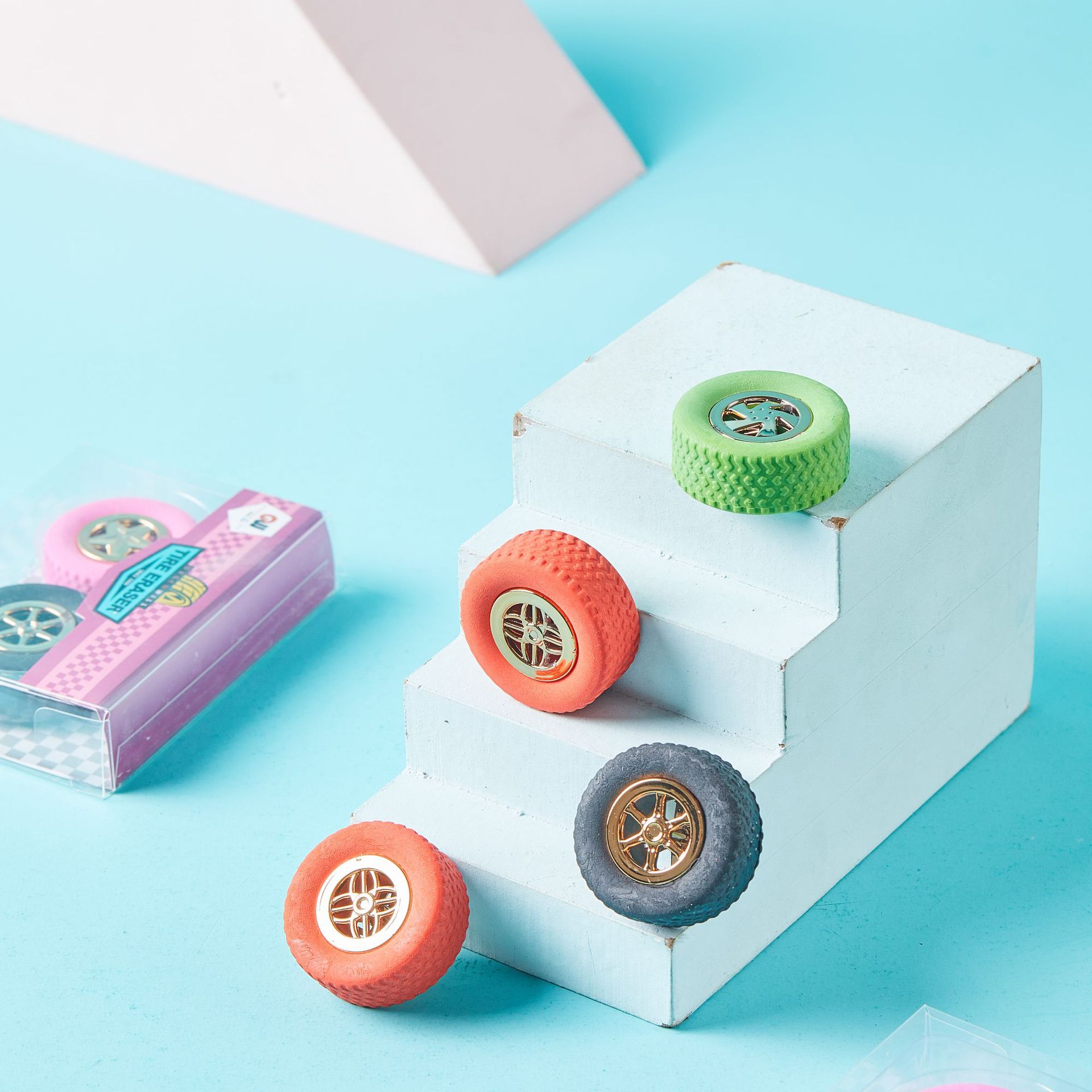 Borradores de neumáticos modelado creativo borradores estudiantes artículos de estudio fábrica precio al por mayor